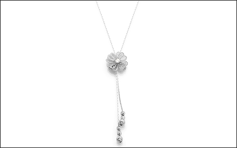 Dây chuyền hình hoa treo sang trọng